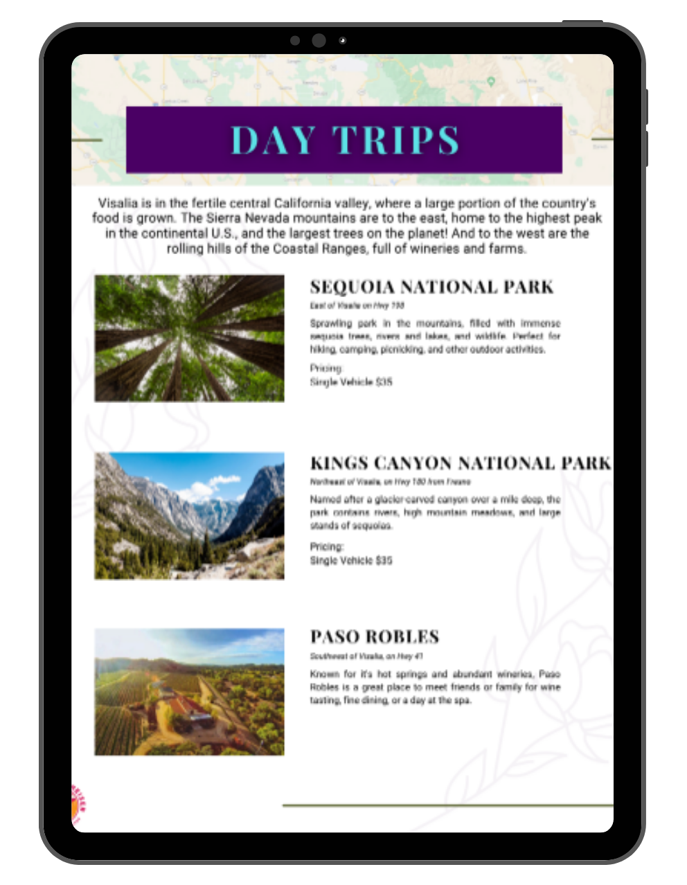 Day Trip and Lifestyle Recommendations