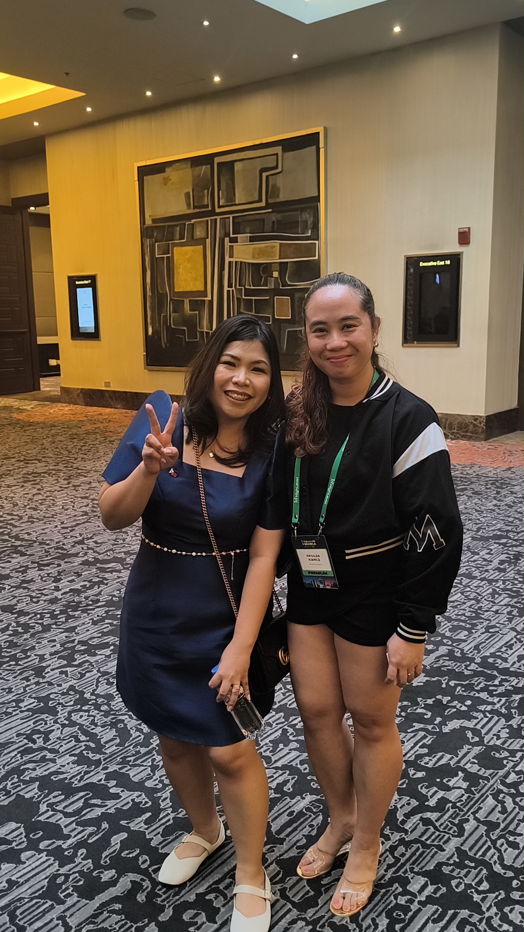 With a fellow operator at HighLevel Live Manila