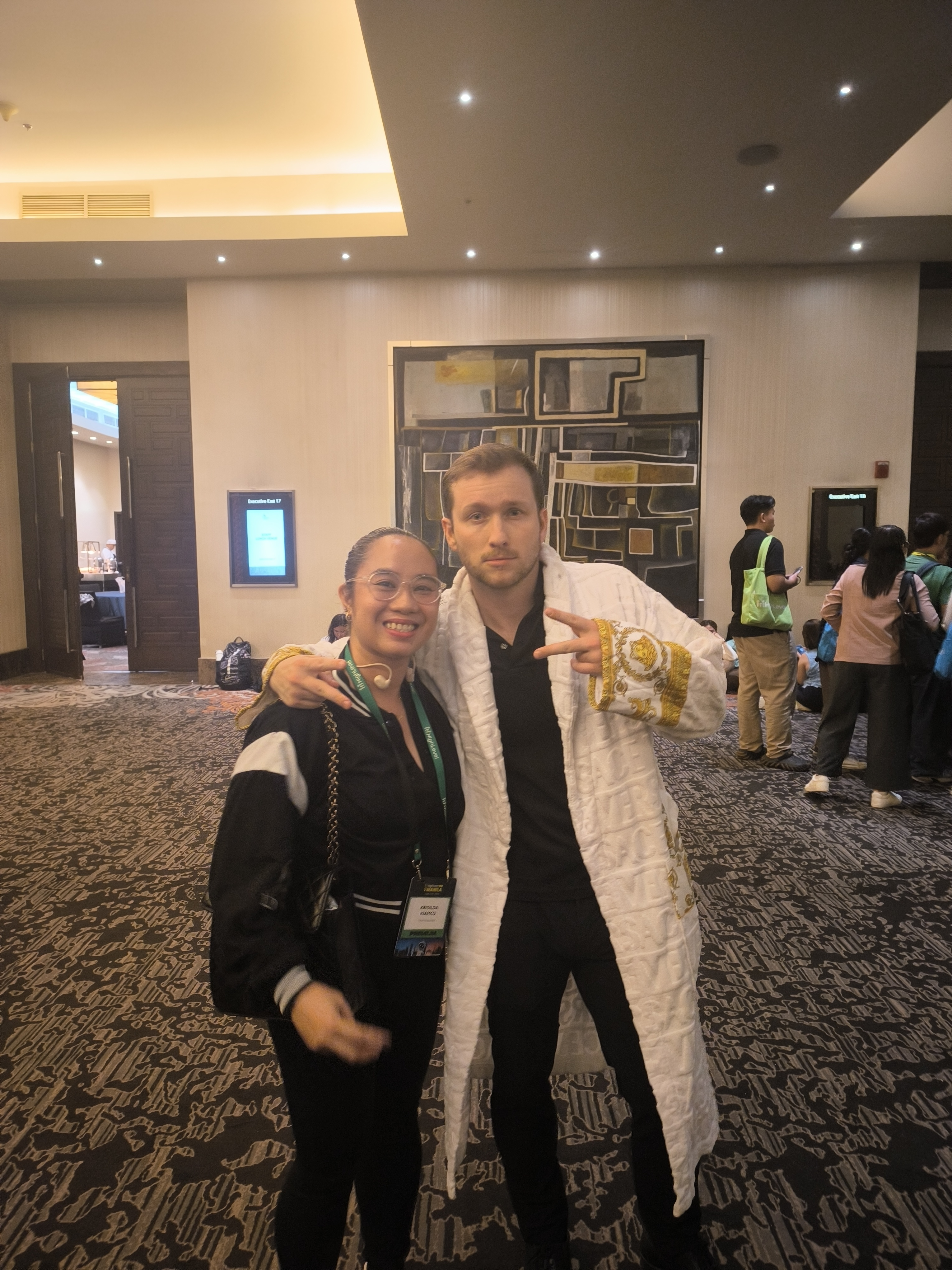 Lobby moments at HighLevel Live Manila