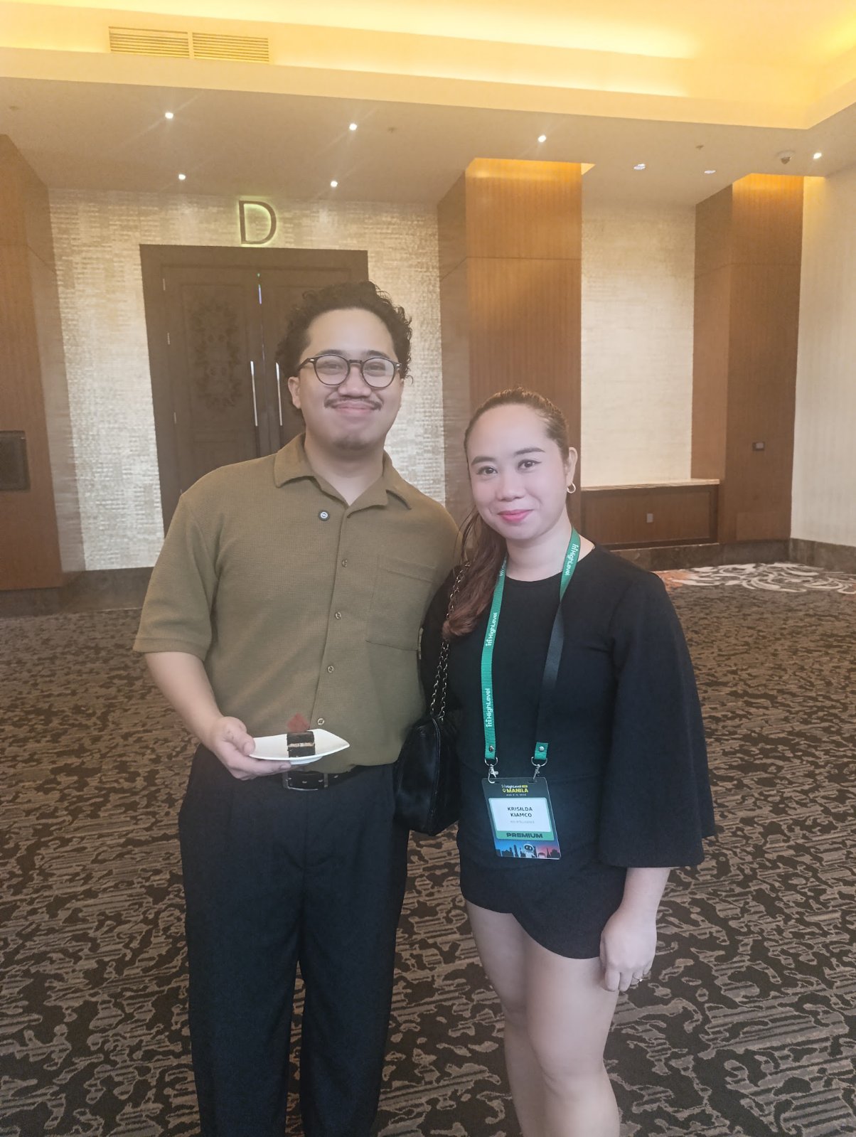 Krisilda Kiamco — Premium badge at HighLevel Live Manila