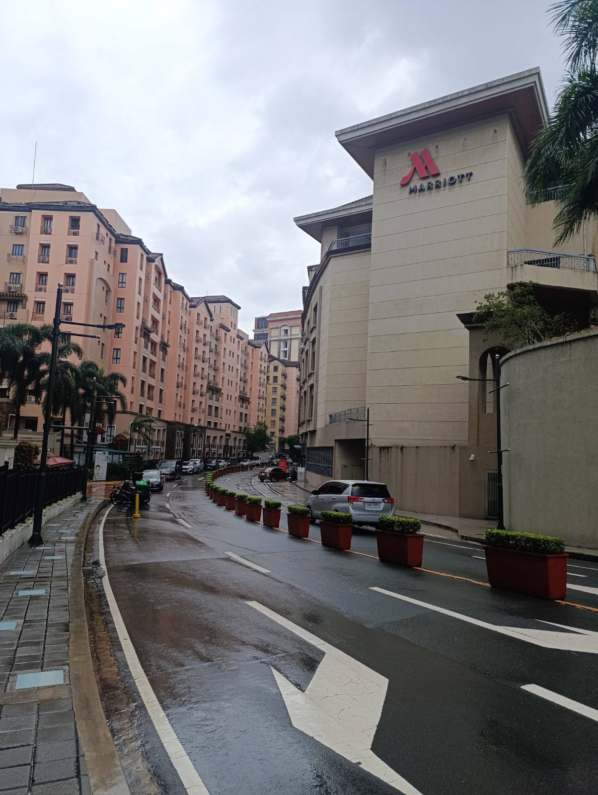 Marriott Manila street outside HighLevel Live