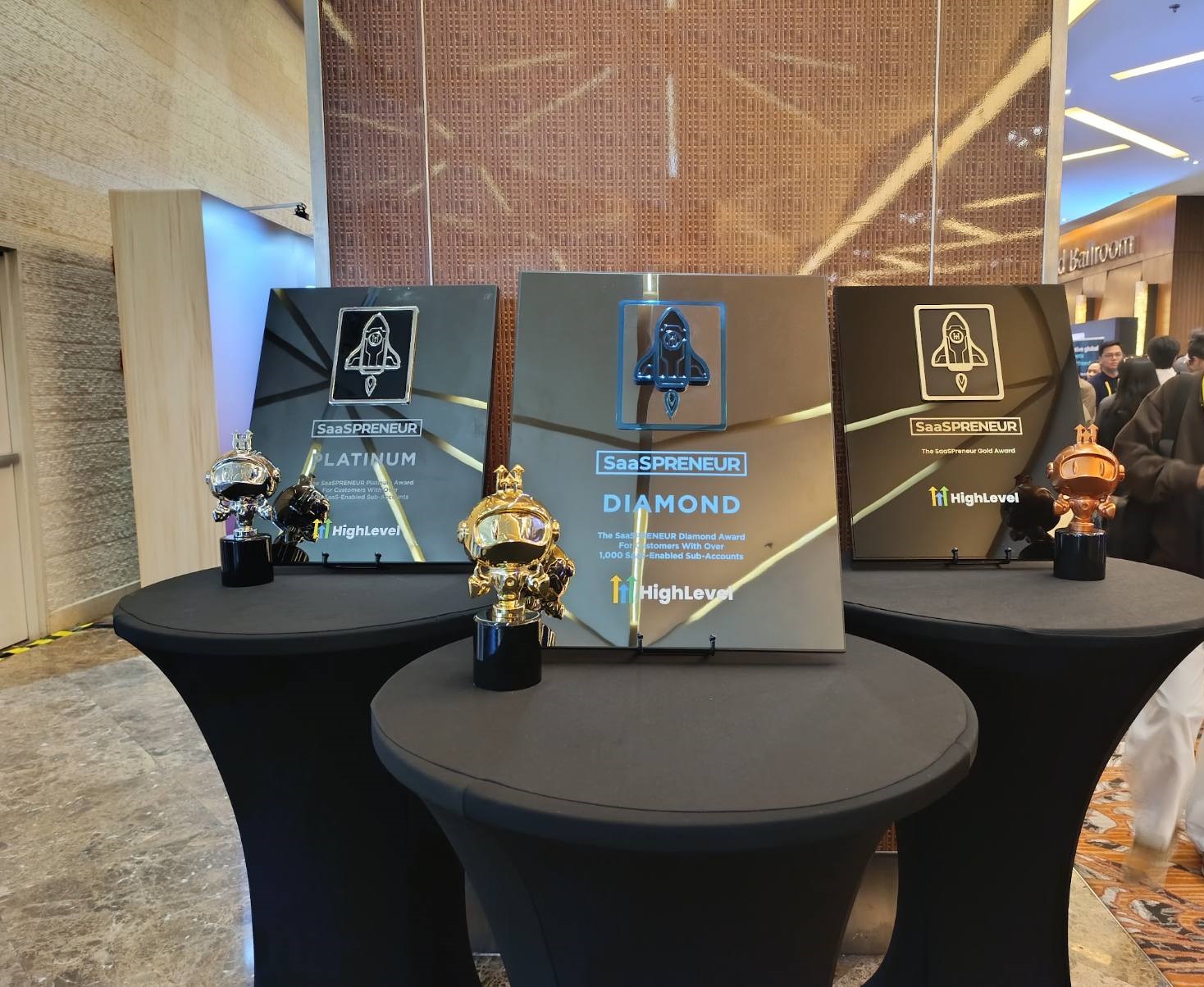 HighLevel SaaSPRENEUR awards