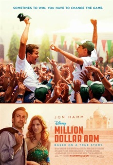 Disney's Million Dollar Arm movie poster Disney's Million Dollar Arm movie poster