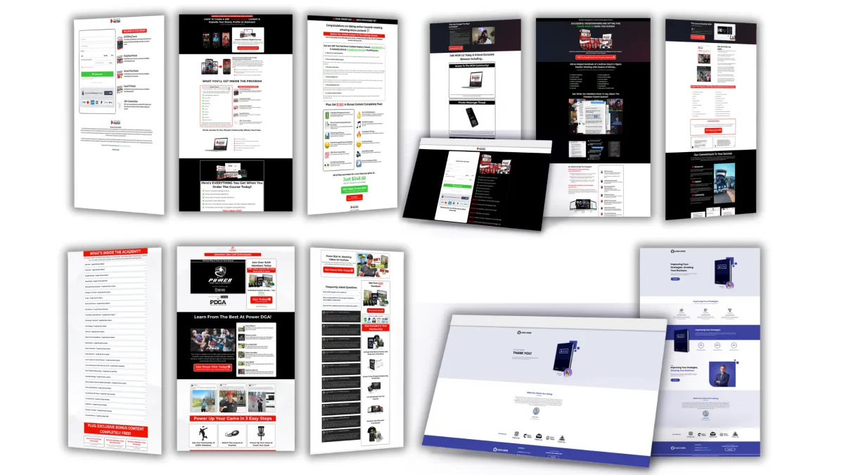 Ultimate Online Course Funnel Pack