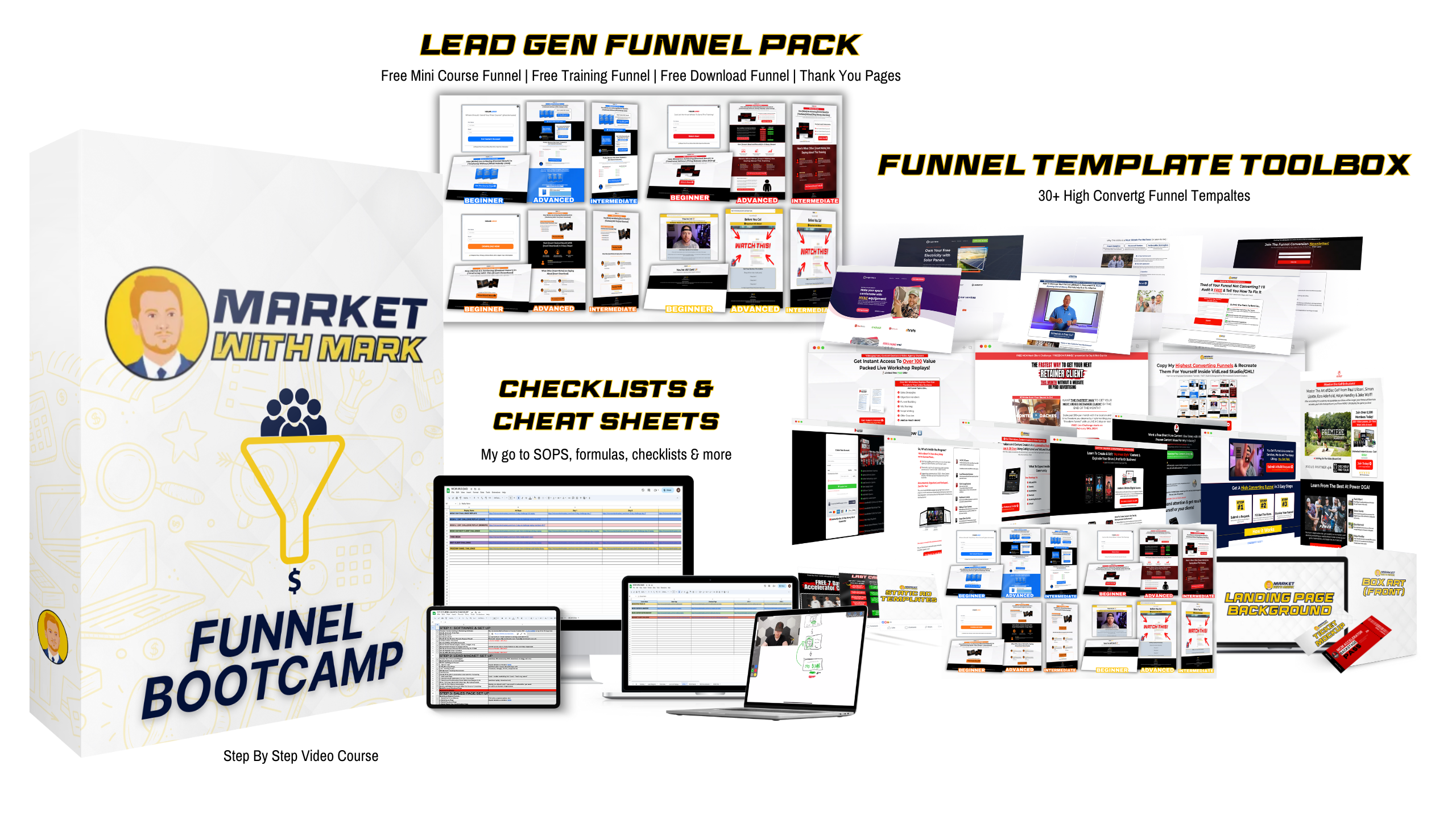 Funnel Bootcamp mockup