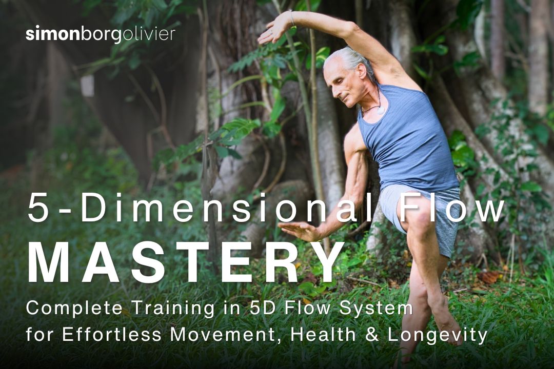 Dimensional Flow course thumbnail - core-based movement integrating yoga, martial arts, and physiotherapy for longevity