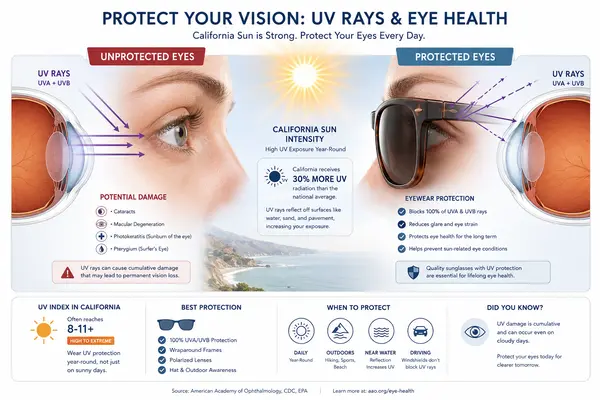 UV protection benefits of prescription sunglasses for Thousand Oaks residents