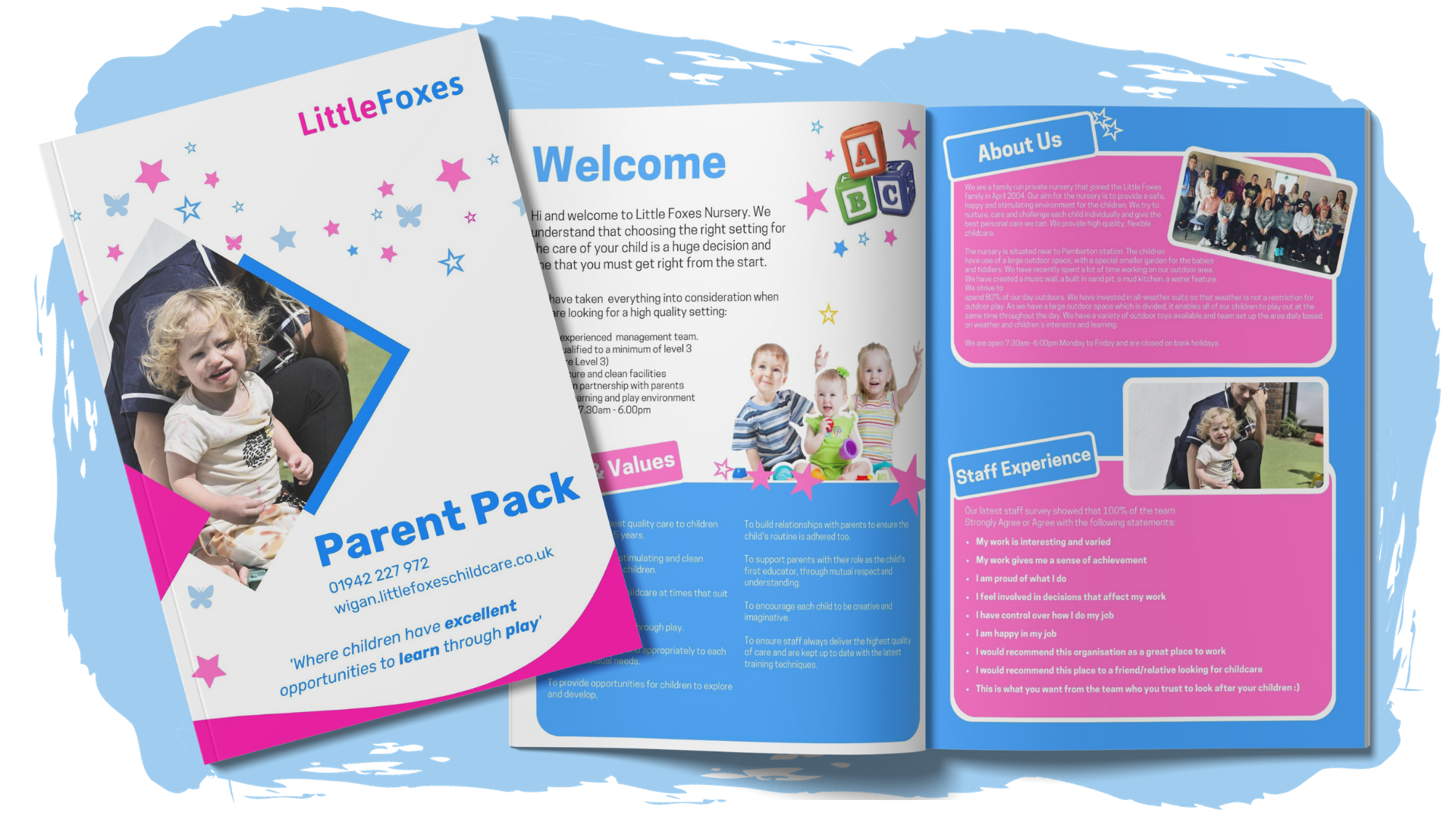 parent pack from Little Foxes Nursery