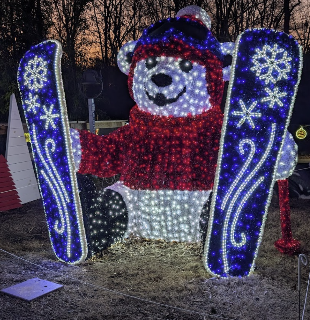 Christmas lights Greensboro NC