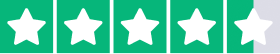 4.3 stjerner på Trustpilot