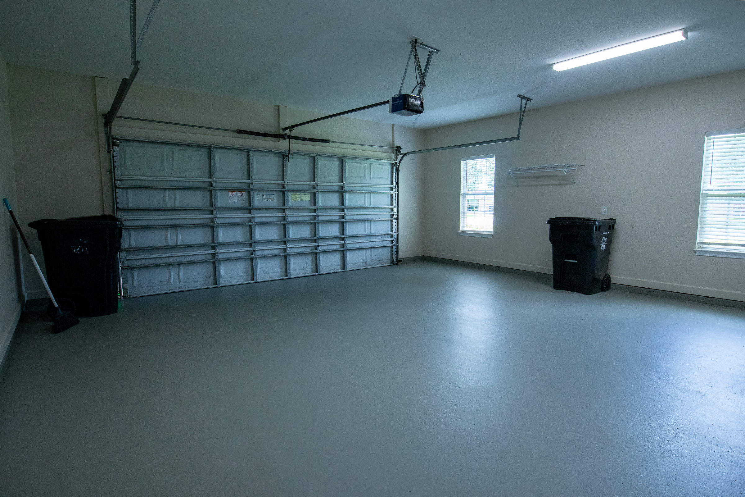 Garage interior at 19695 O'Brian Avenue