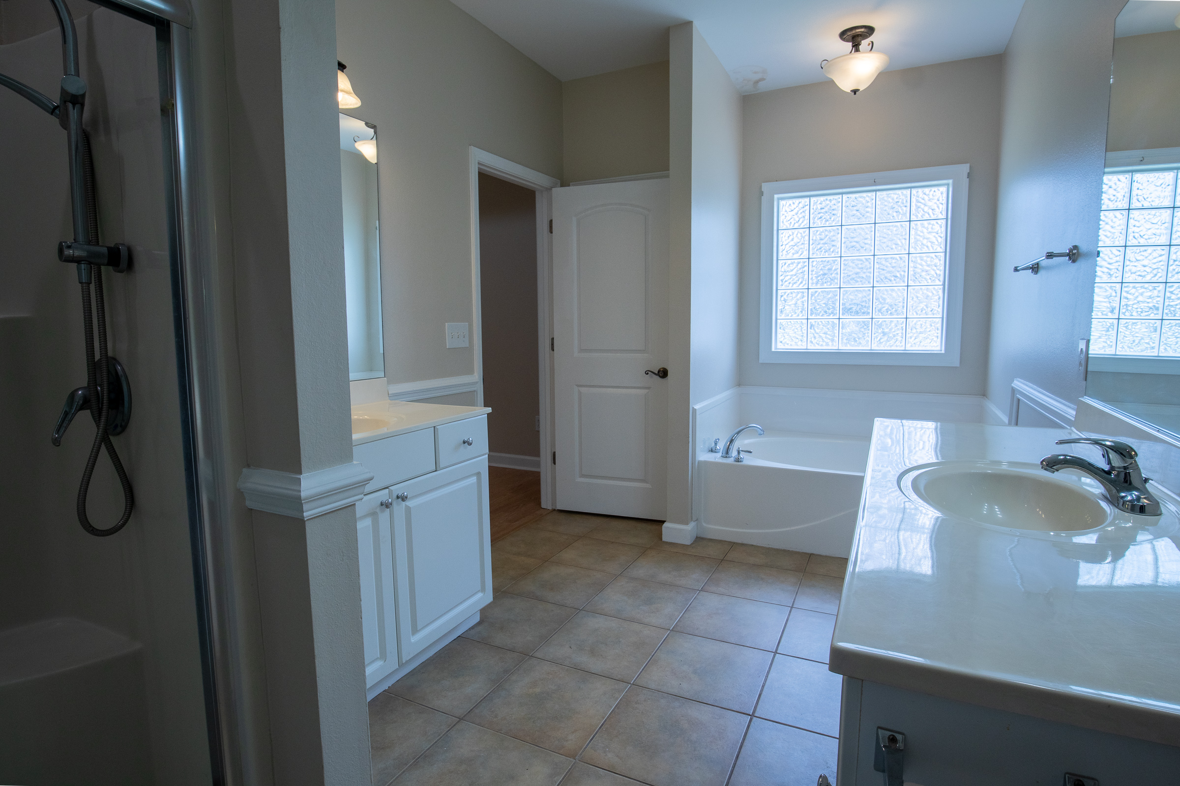 Primary bathroom alternate view