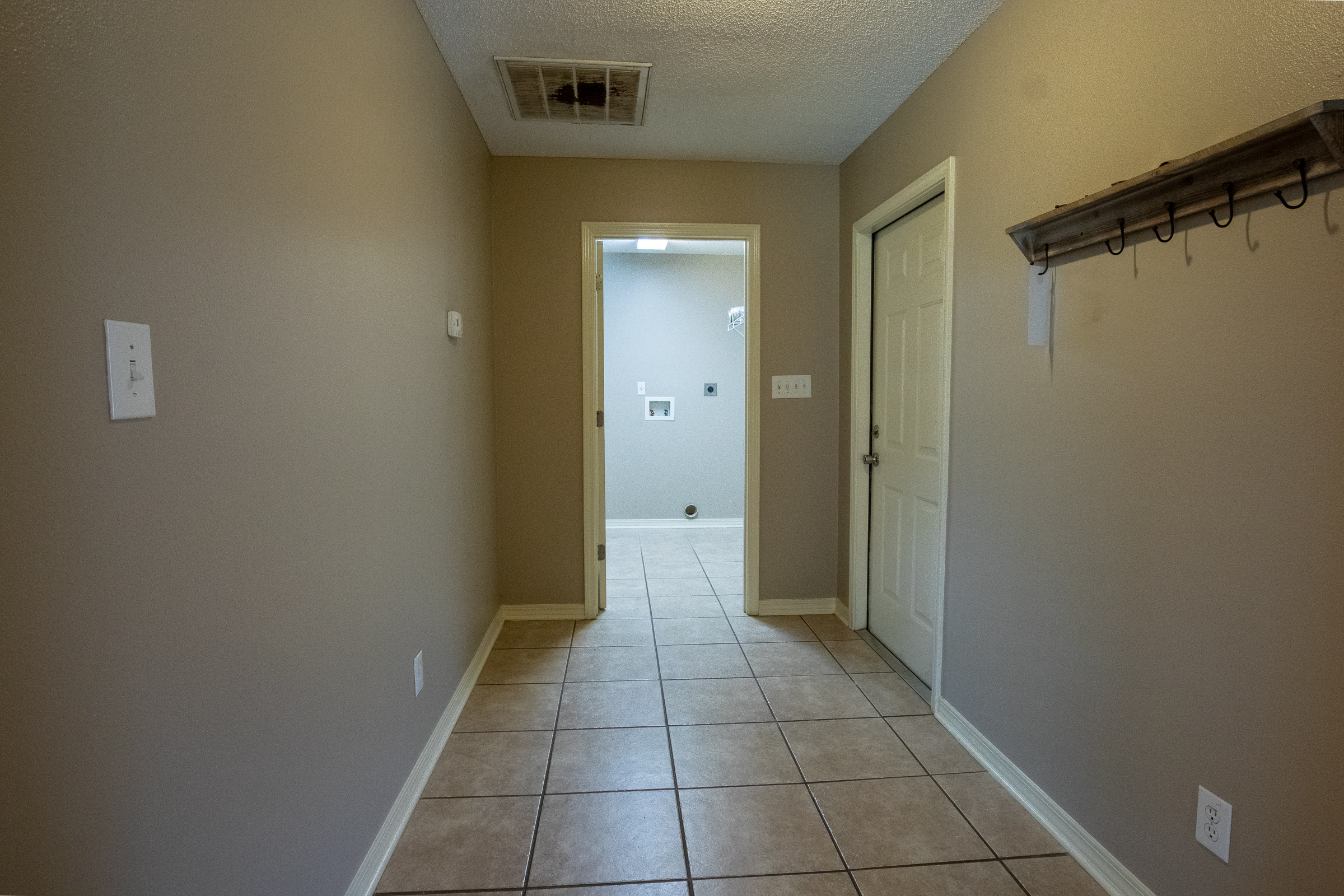 Mudroom hallway