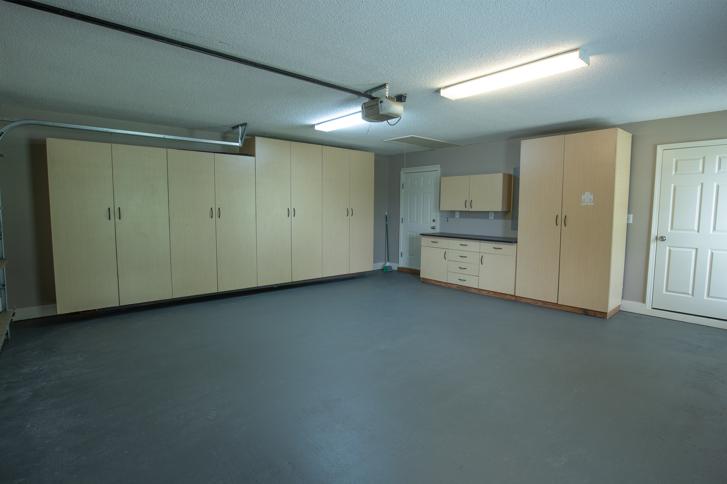 Double garage