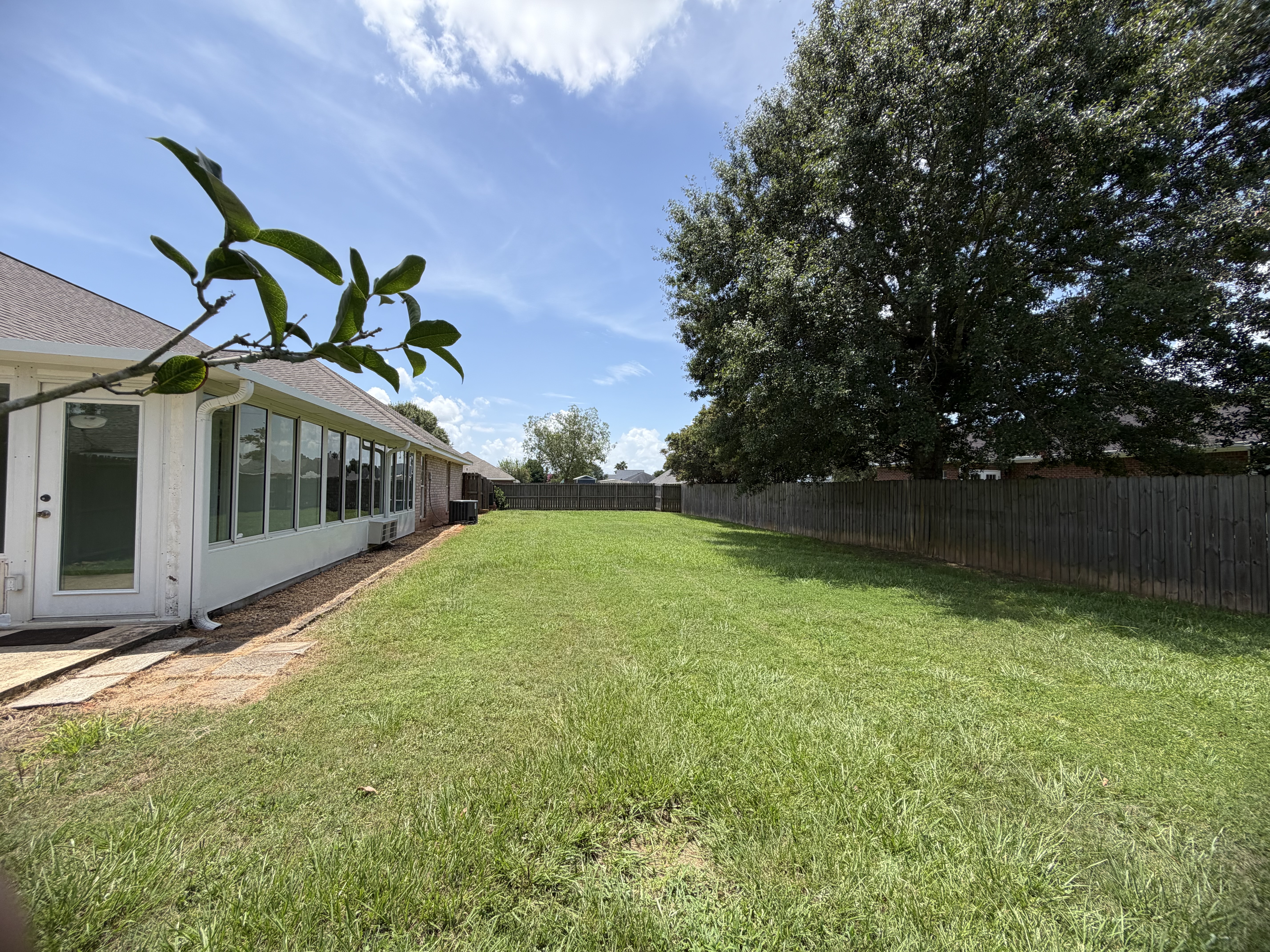 Backyard alternate view at 22175 Buck Road