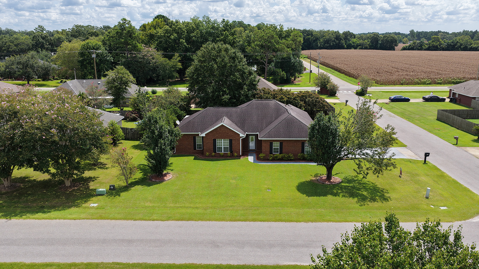 Aerial view of 19695 O'Brian Avenue