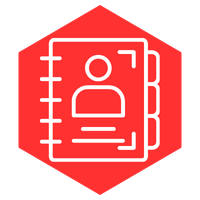 Icon representing contact organization