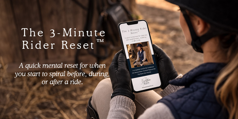 The 3-Minute Rider Reset The 3-Minute Rider Reset