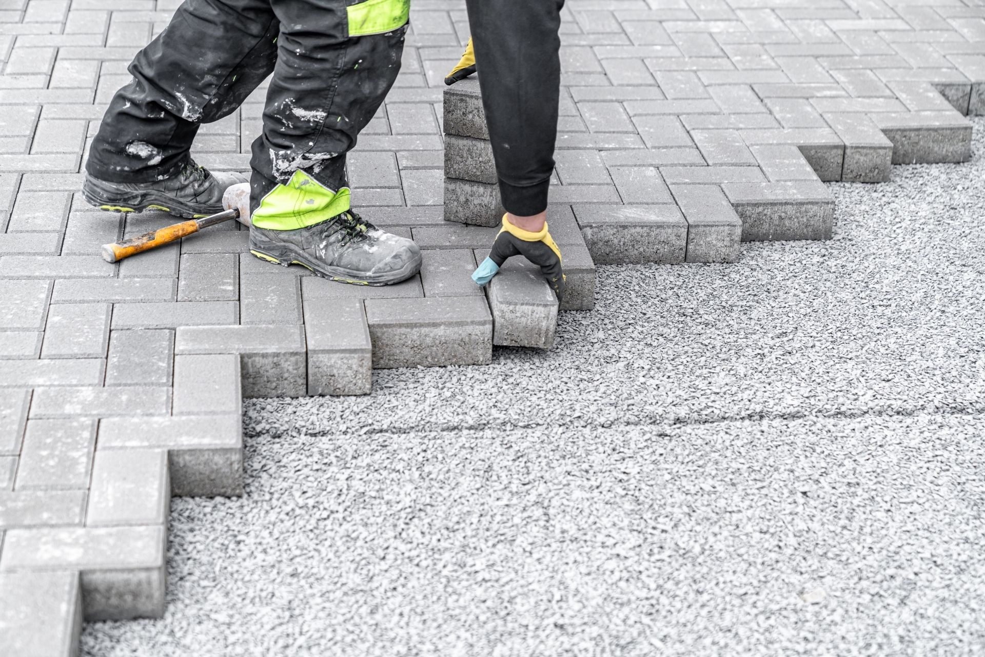 South Salt Lake Paver Installation