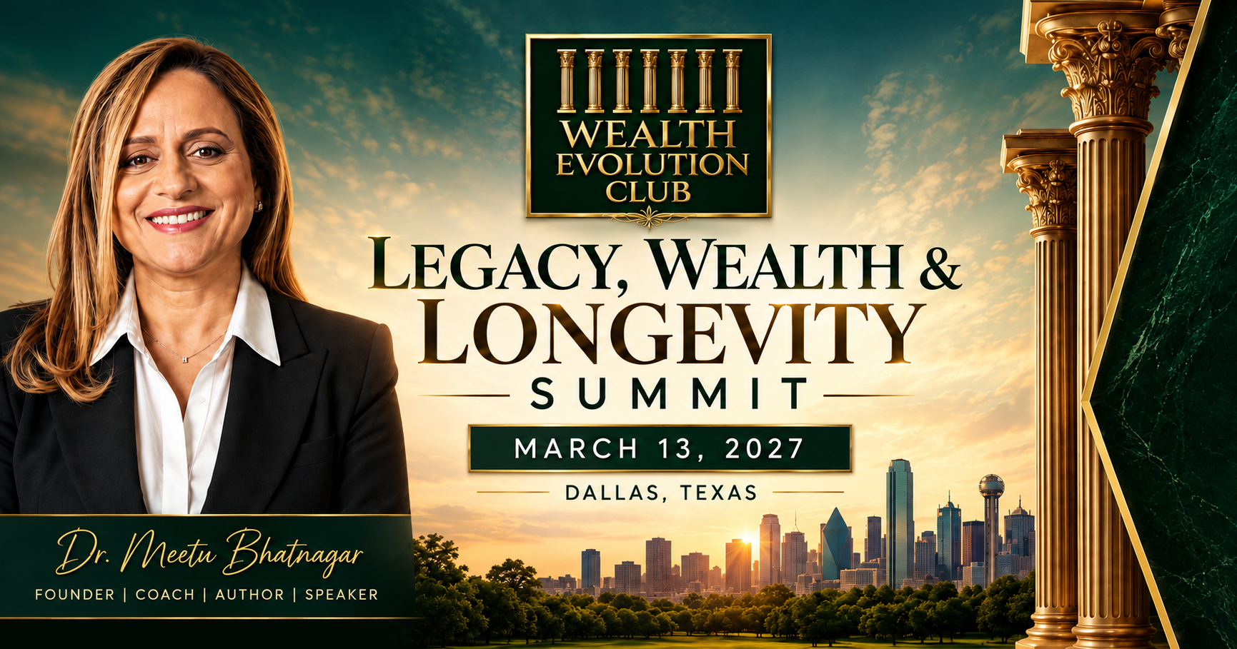 Legacy, Wealth & Longevity Summit 2027 artwork