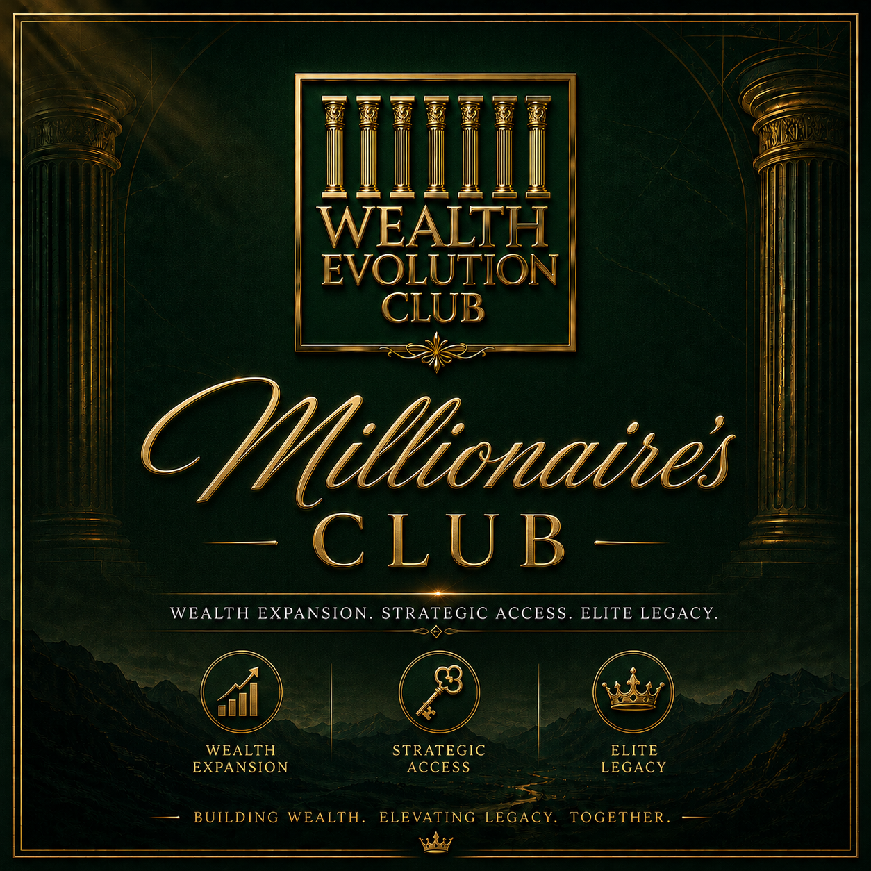 Millionaire's Club — Wealth Evolution Club Membership