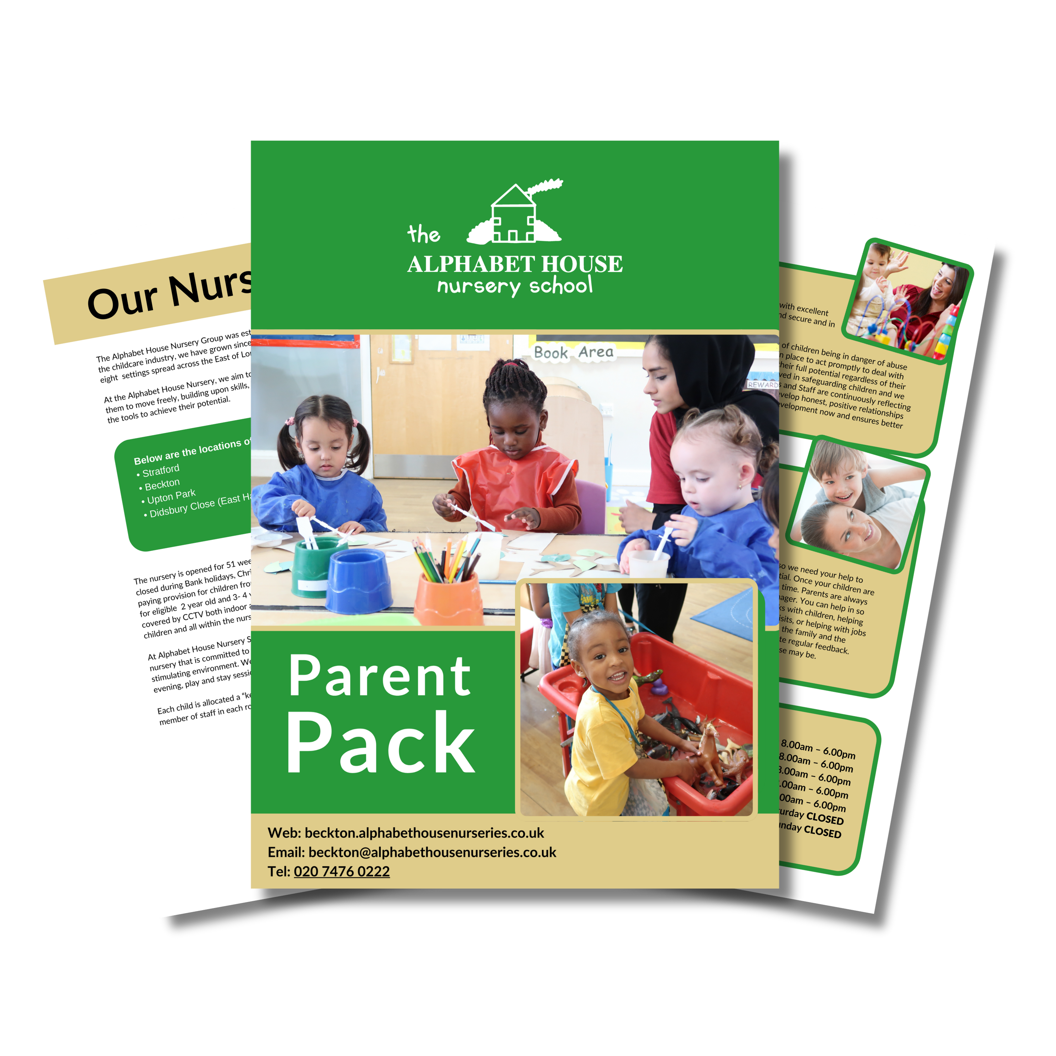 parent pack from Alphabet House Nursery