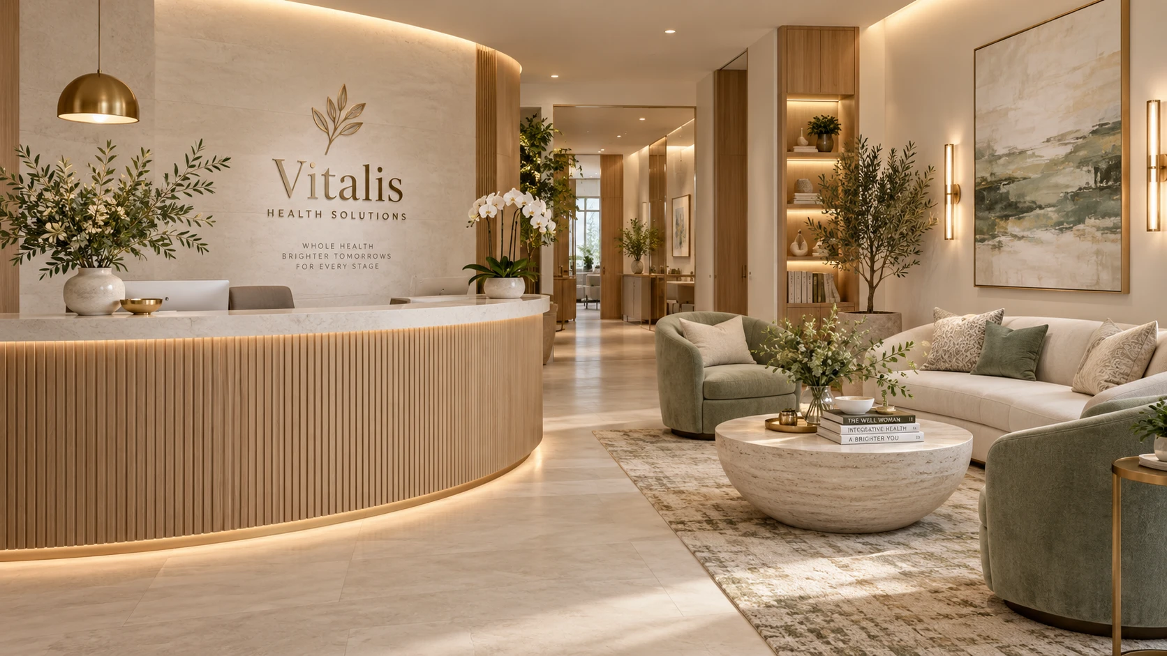 Metabolic Health & Holistic Weight Loss at Vitalis Health Solutions (design rendering)