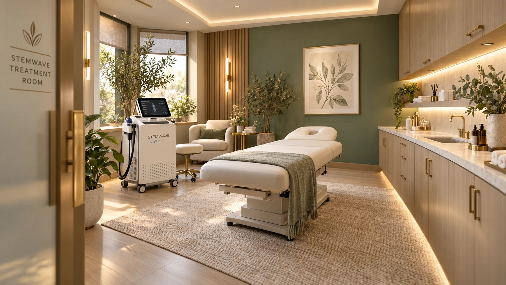 Treatment room rendering