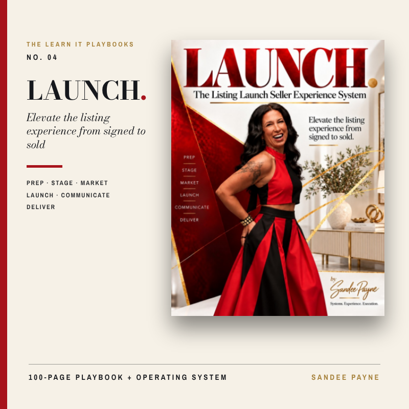 LAUNCH. The Listing Launch Seller Experience System
