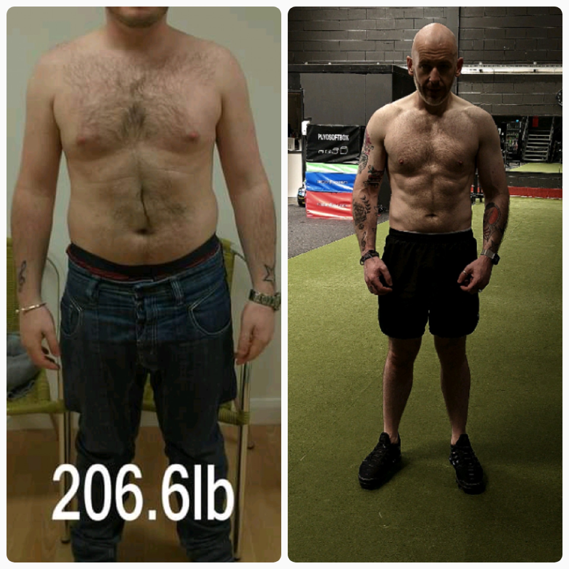 Natural Physique Academy client transformation