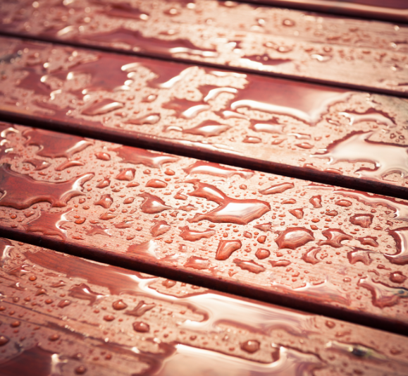 Waterproof Chicago Wood Deck - cleaned and sealed - Chicagoland