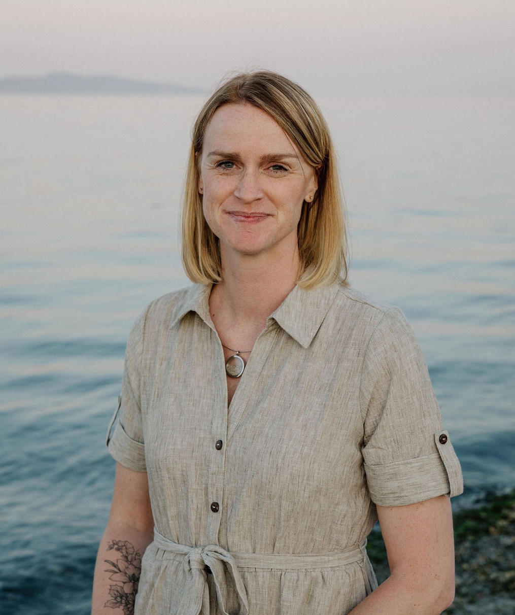 Portrait of Amy Lobb, at Island View Beach