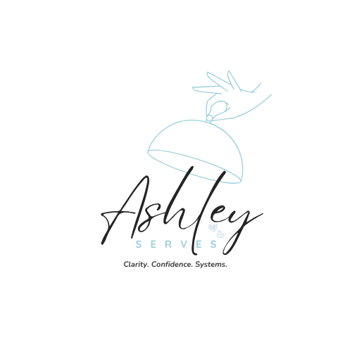Ashleyserves: helping small biz owners gain clarity, confidence & consistency through clear messaging, aligned resources & simple systems.