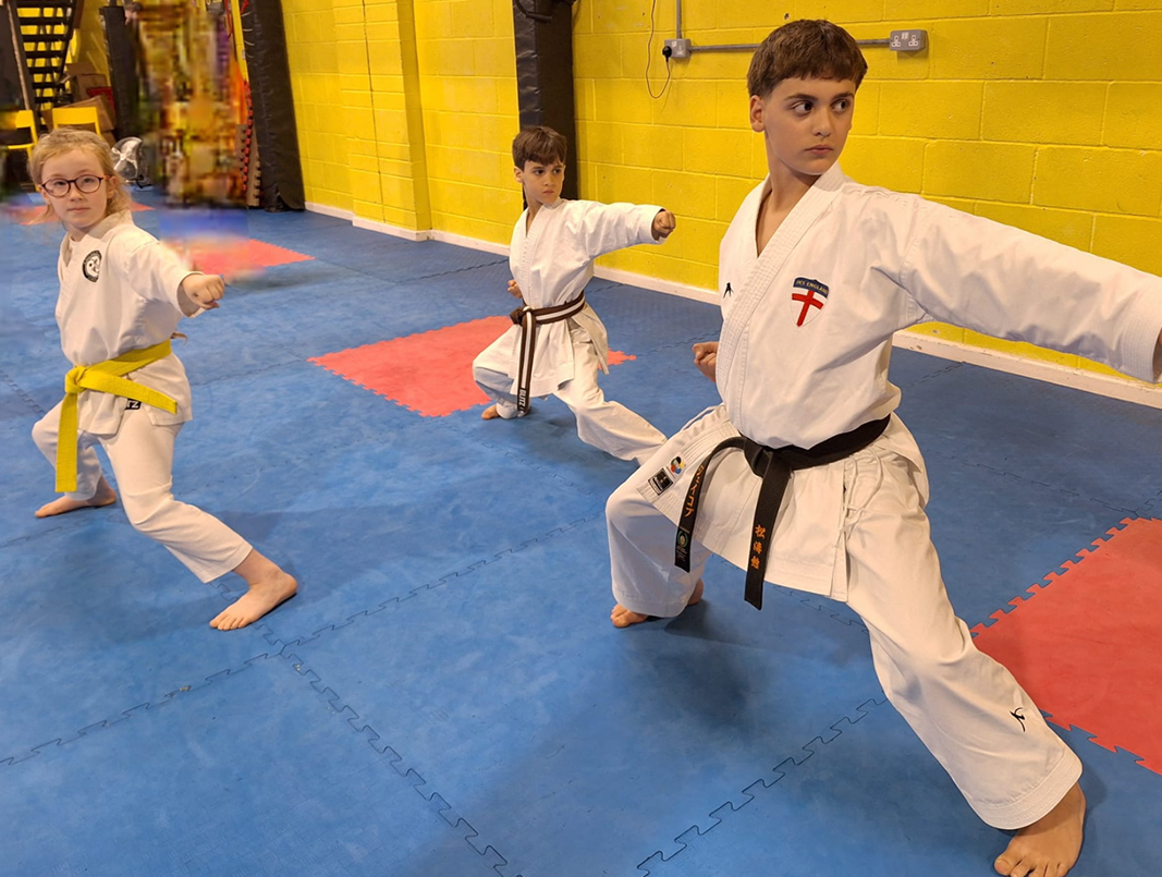 Karate kids class