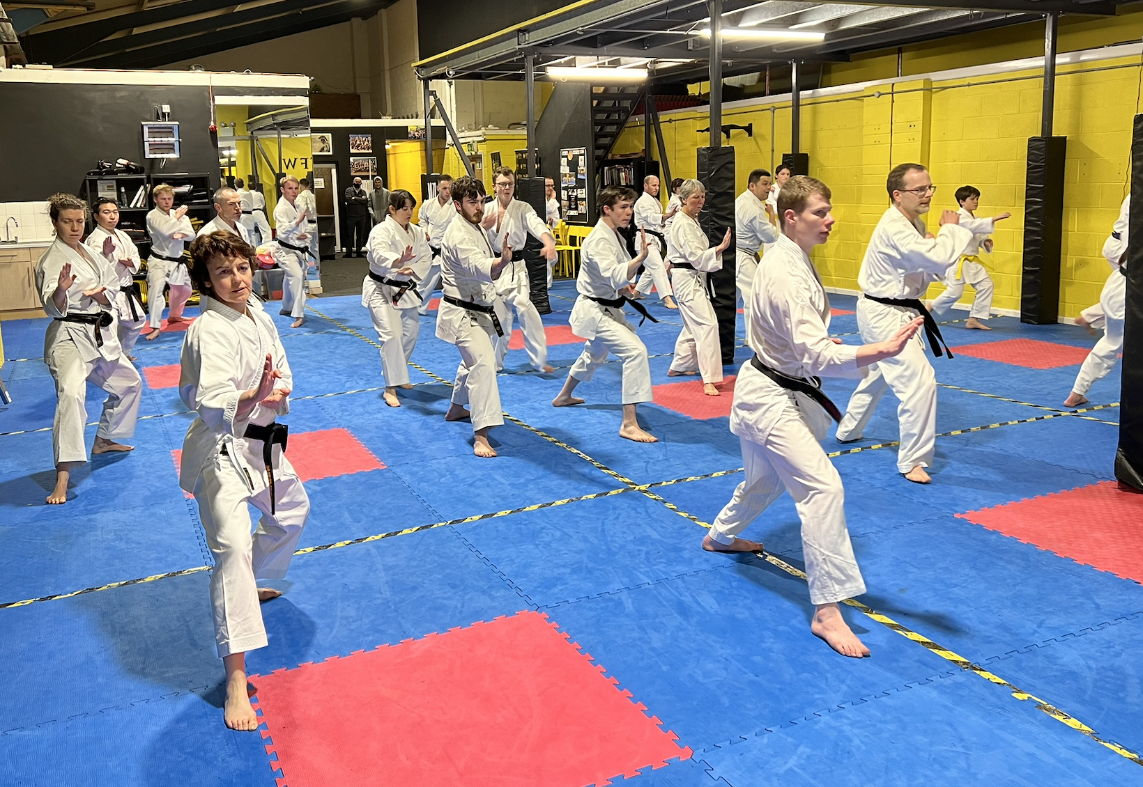 Training at JKS Abingdon