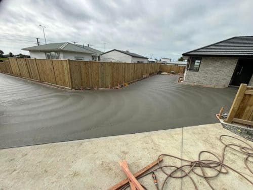 Finished Concrete Pathway