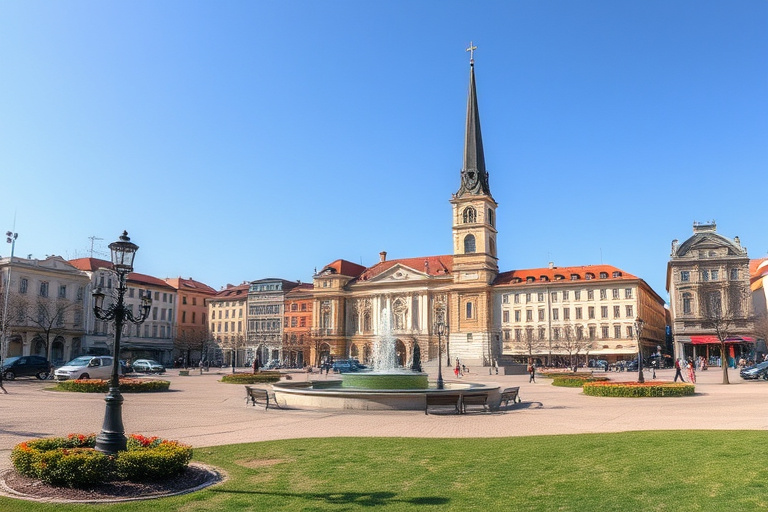 Kőkút tér — szabadidős helyszín, Pécs