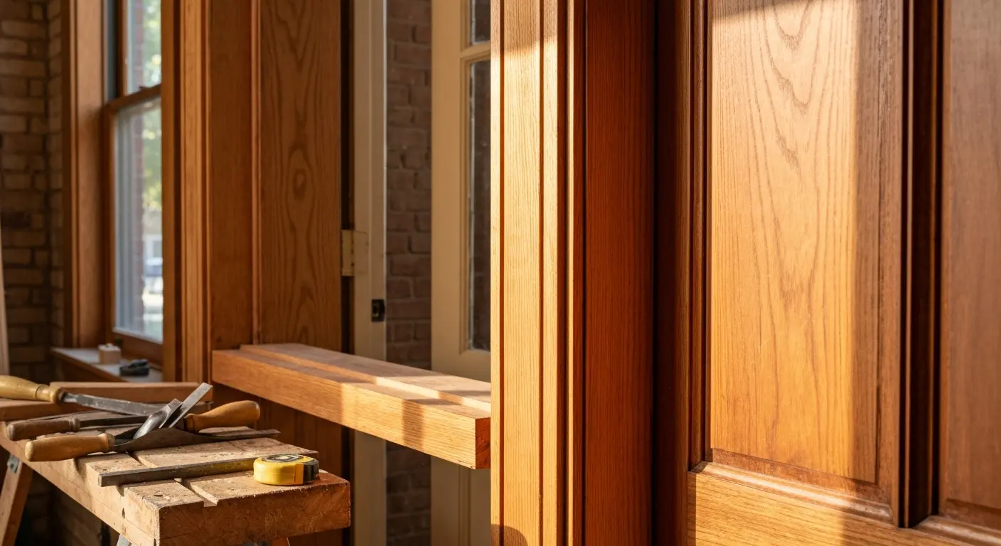 Restoration carpentry project