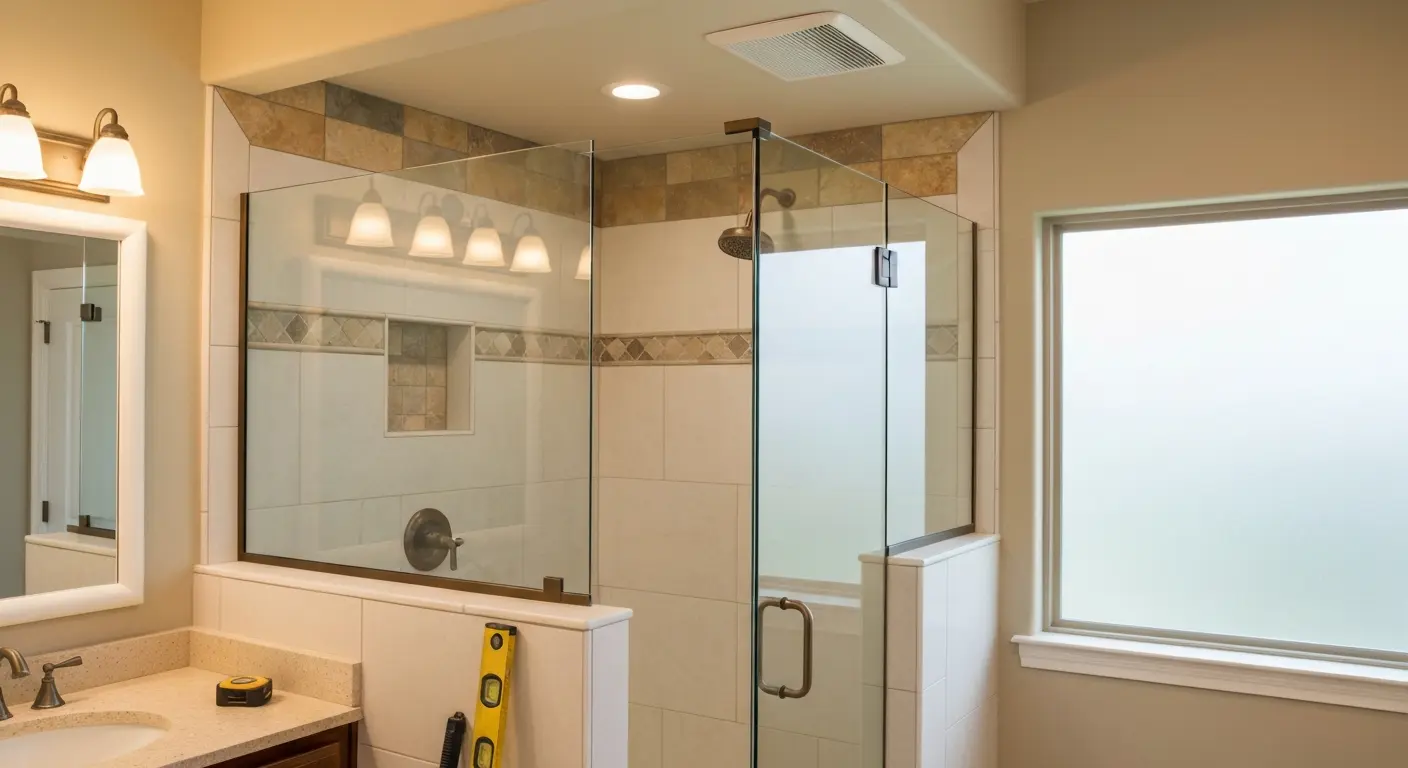 Bathroom renovation in Houston