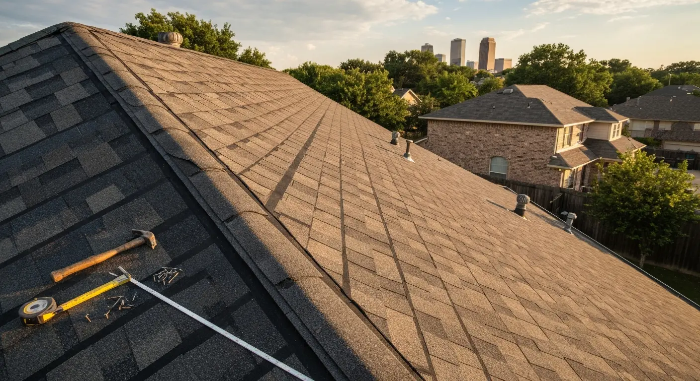 Roof replacement project