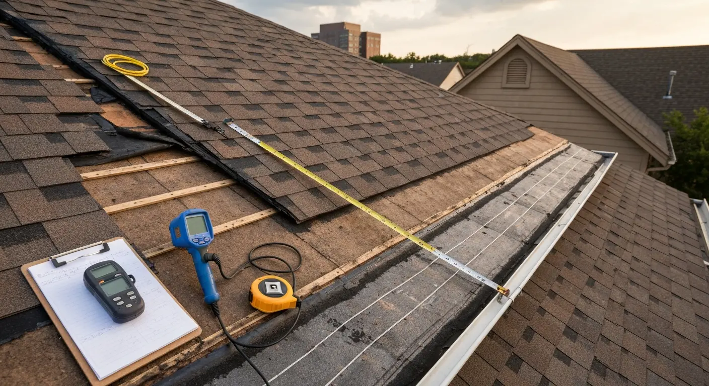 Storm damage inspection