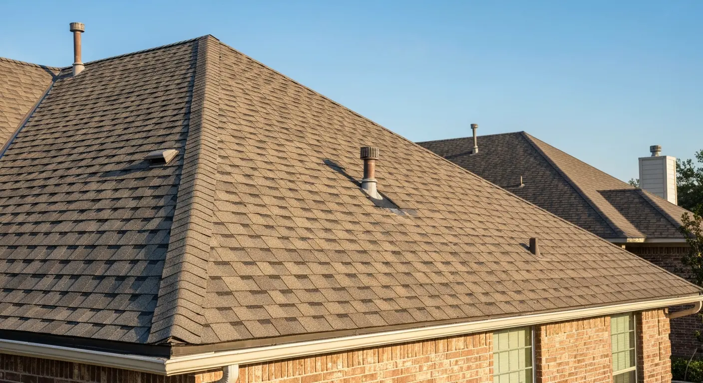 Residential roof replacement in Houston