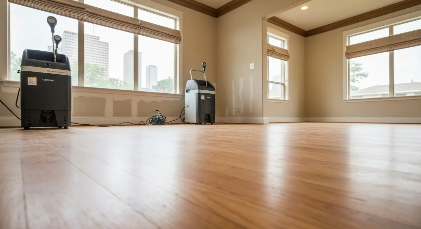 Water damage restoration in Houston