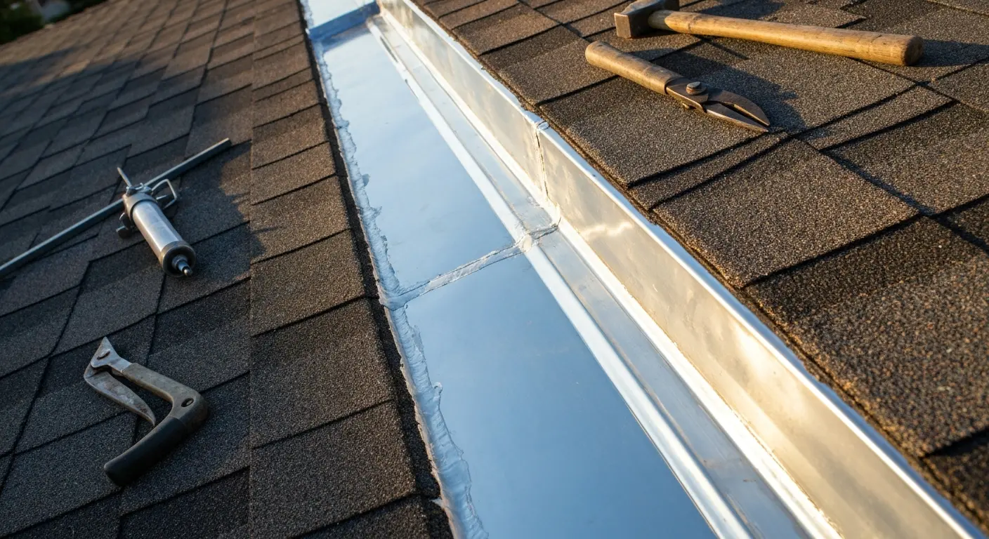 Roof repair and leak sealing