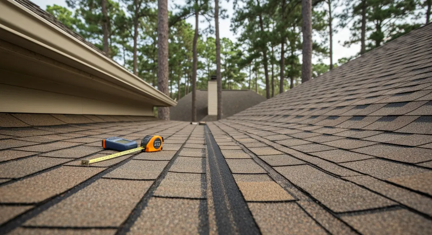 Roof inspection in Kingwood