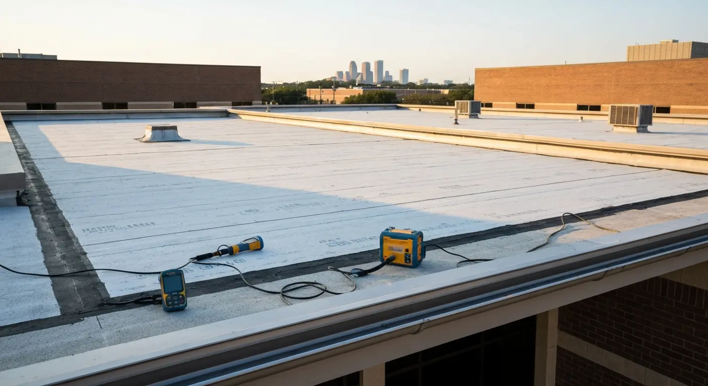 Roof repair and leak detection