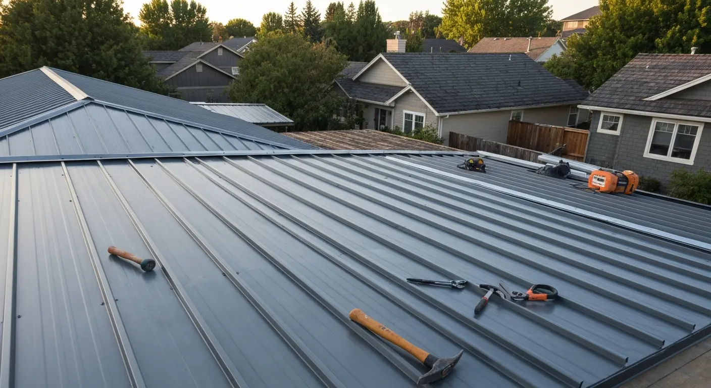 Metal roofing
