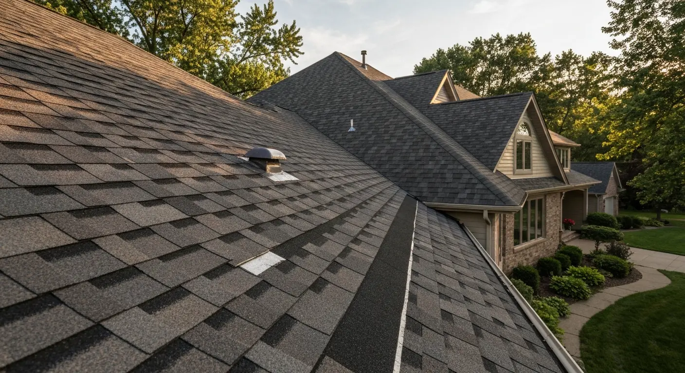 New roof installation