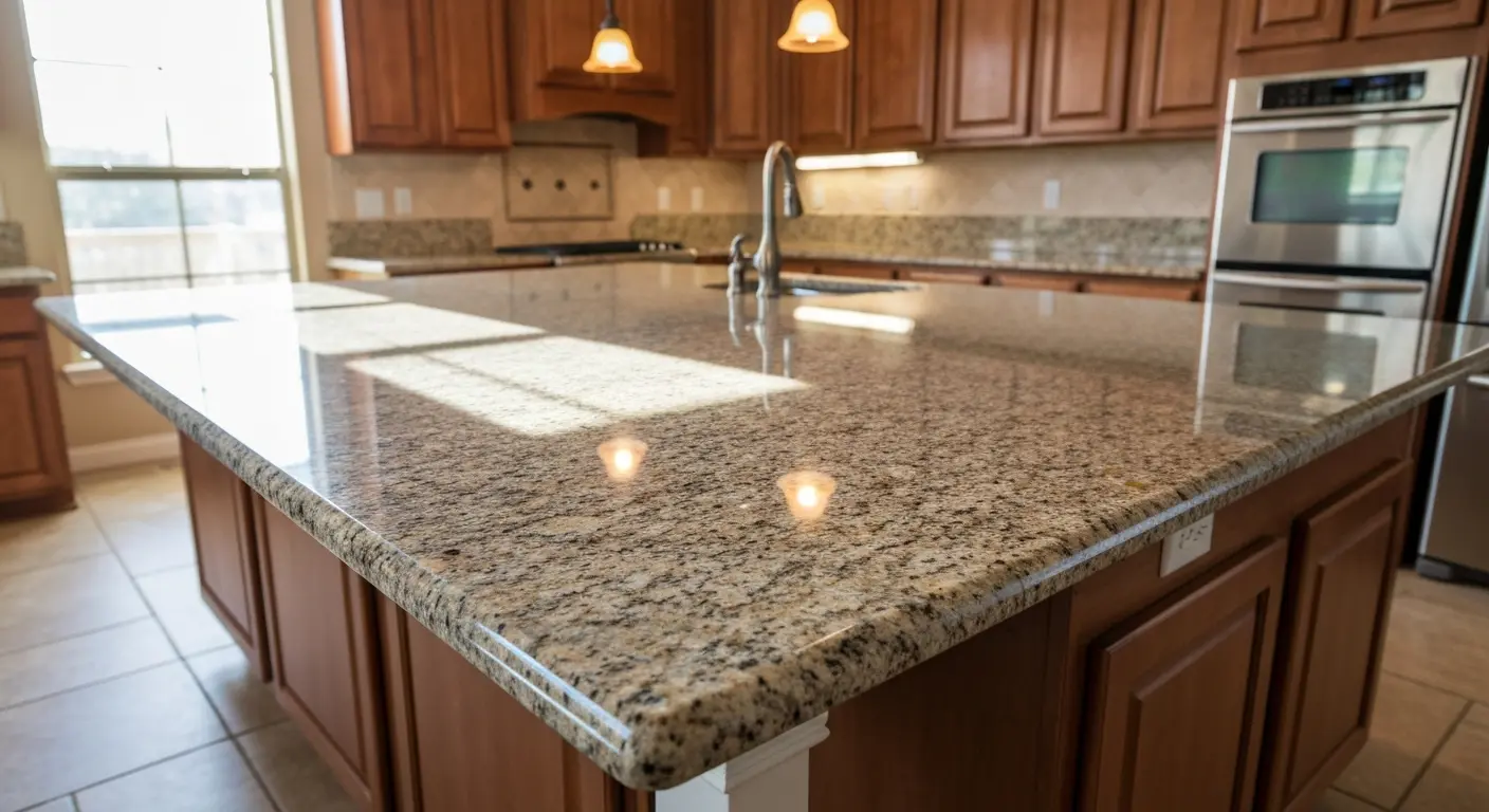 Kitchen island countertop options