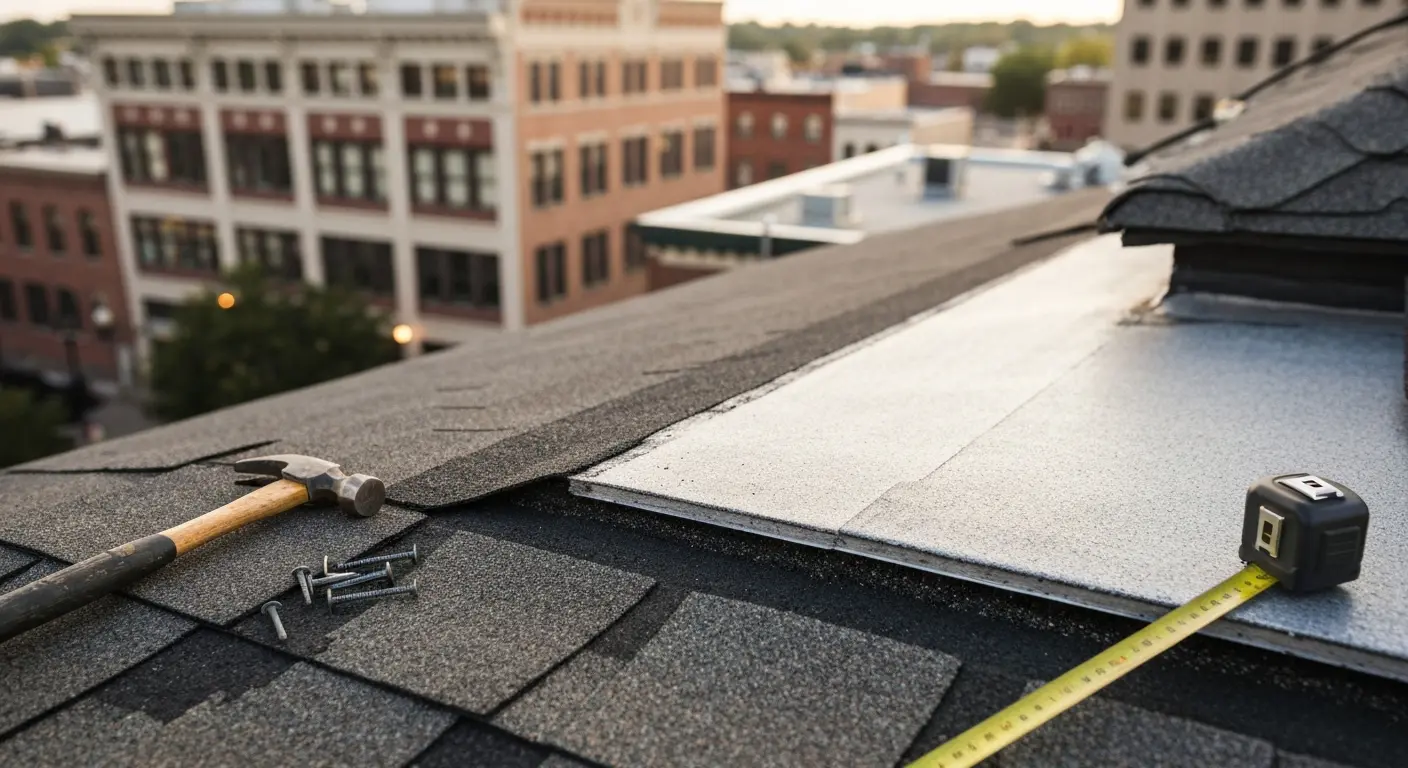 Roof repair service